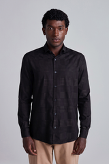 Camisa Comfort Listrada - Verde