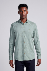 Camisa Estampada Comfort - Verde
