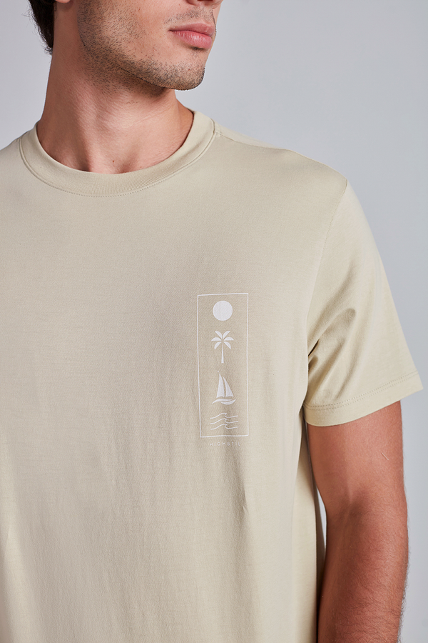 Camiseta Estampada Comfort - Verde