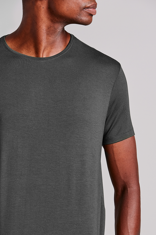 Camiseta Tecnocomfy Slim Fit - Cinza