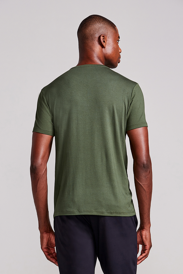 Camiseta Tecnocomfy Slim Fit - Verde