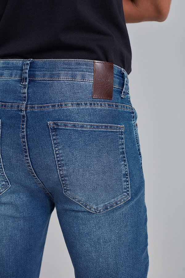 Calça Jeans Comfort - Azul