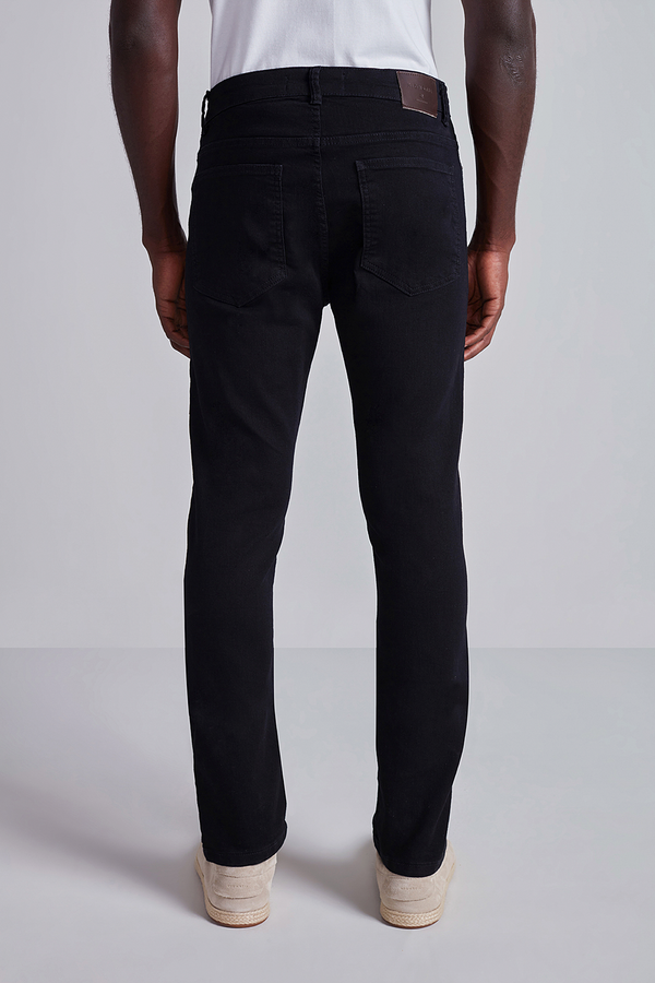 Calça Jeans Slim Fit - Preto