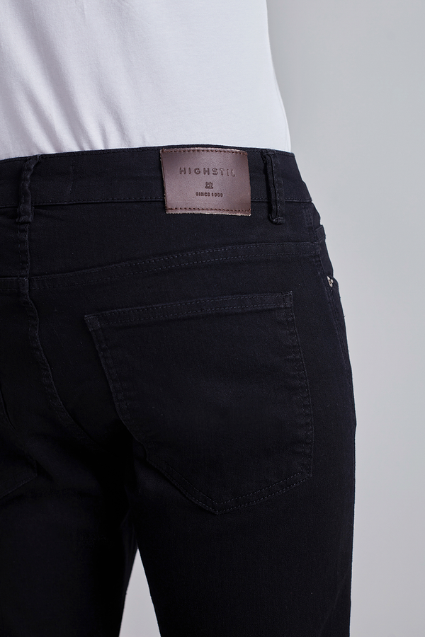 Calça Jeans Slim Fit - Preto