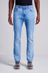 Calça Jeans Slim Fit - Azul