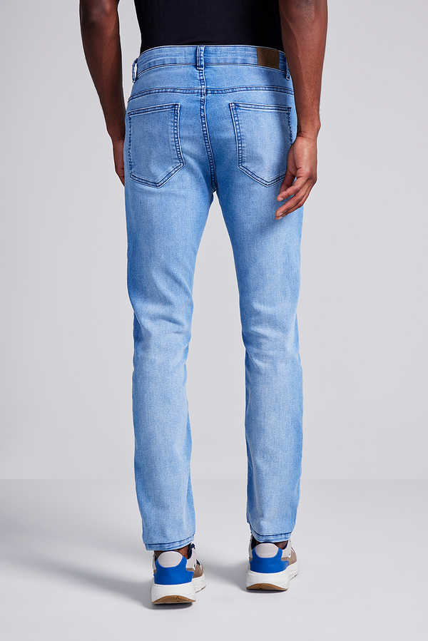 Calça Jeans Slim Fit - Azul
