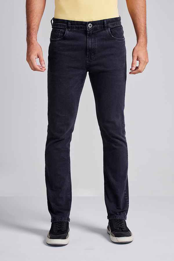 Calça Jeans Slim Fit - Preto