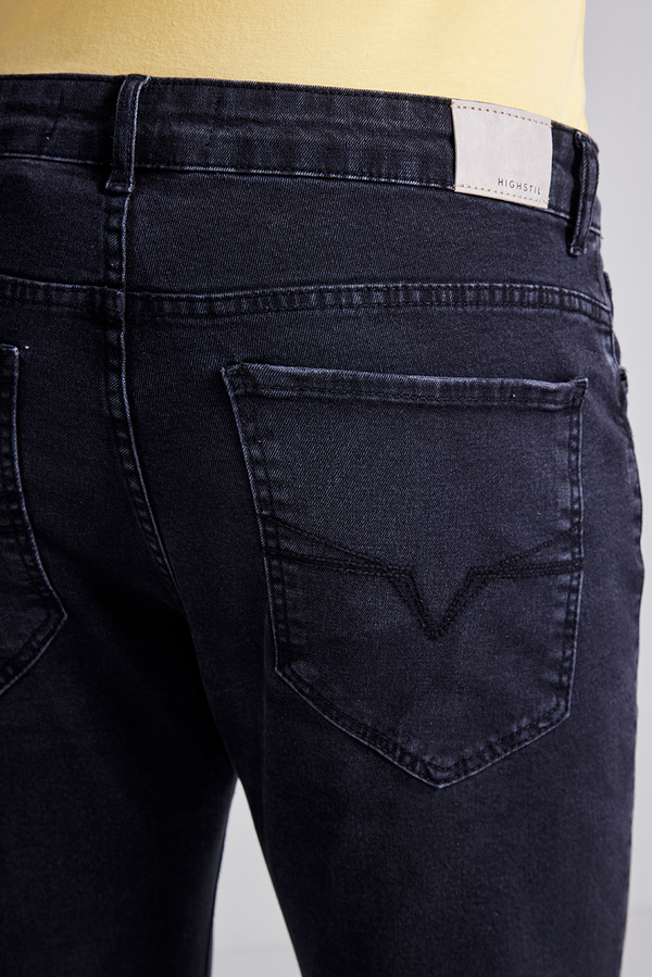 Calça Jeans Slim Fit - Preto