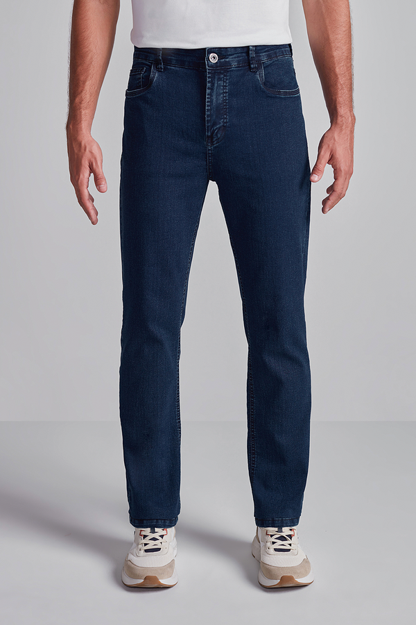 Calça Jeans Comfort - Preto