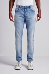 Calça Jeans Slim Fit - Azul