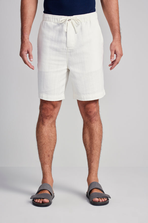 Bermuda Linen Blend Relax - Bege
