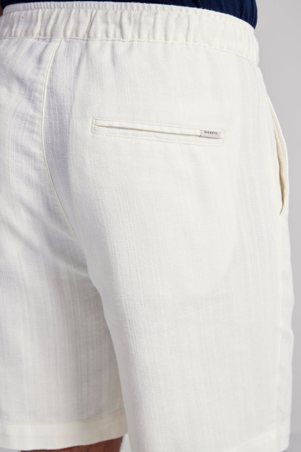 Bermuda Linen Blend Relax - Bege