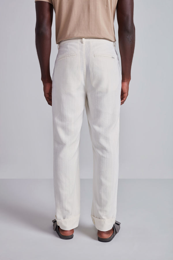 Calça Relax - Off White