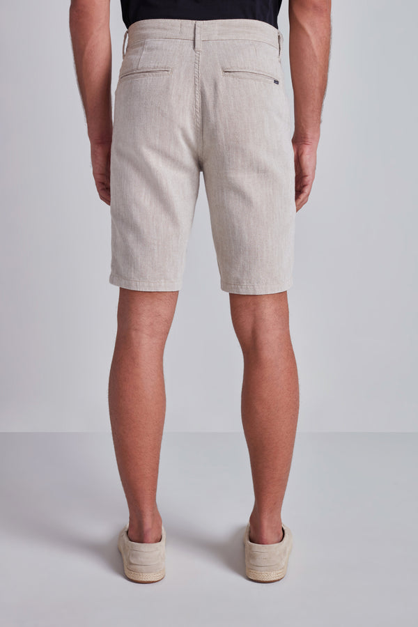 Bermuda Slim Fit - Bege