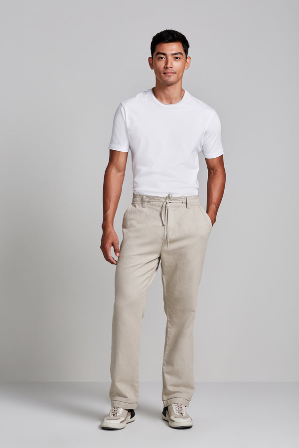 Calça Sarja Relax - Cinza