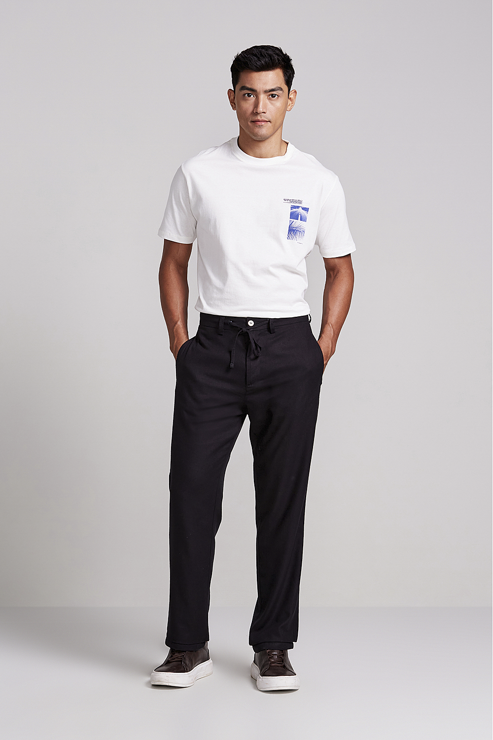 Calça Linen Blend Relax