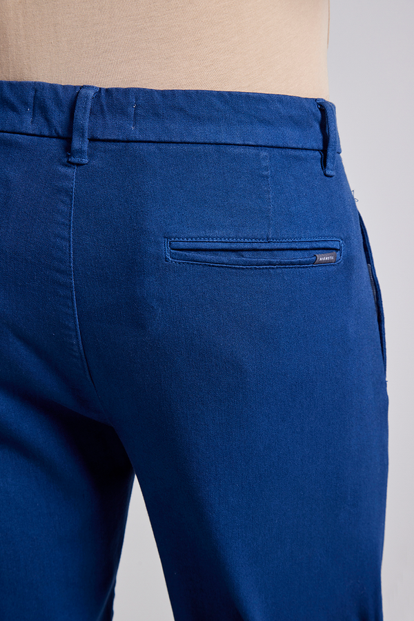 Calça Sarja Slim Fit - Azul Marinho