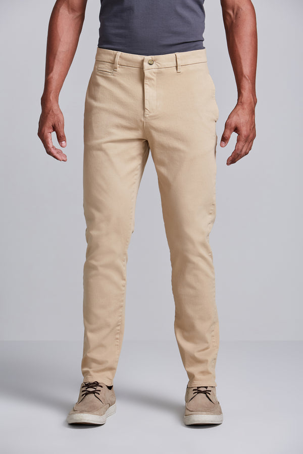 Calça Sarja Slim Fit - Khaki