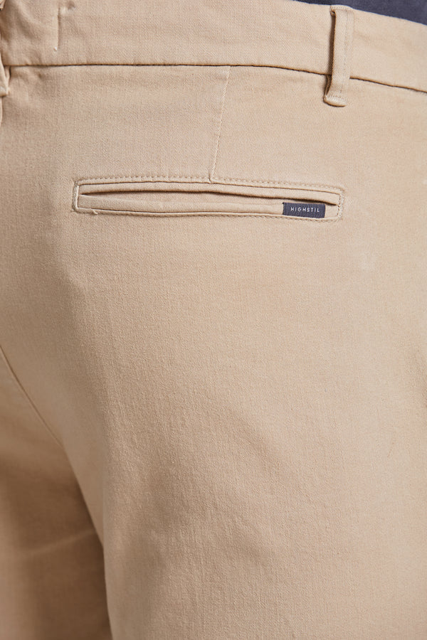 Calça Sarja Slim Fit - Khaki