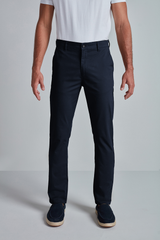 Calça Chino Slim Fit - Azul Marinho