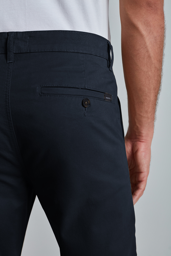 Calça Chino Slim Fit - Azul Marinho