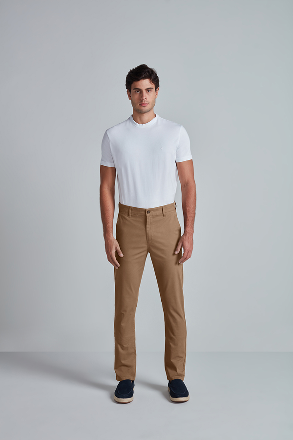 Calça Chino Slim Fit - Khaki