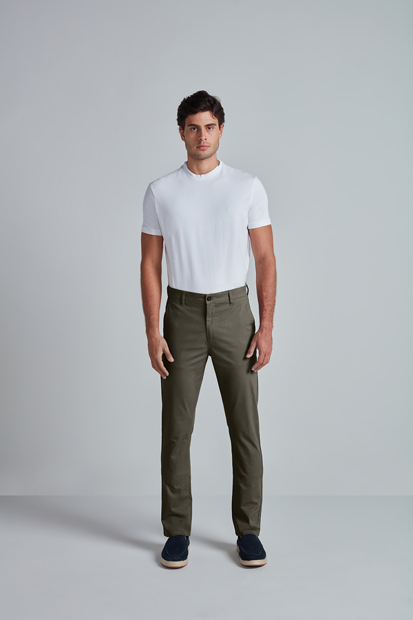 Calça Chino Slim Fit - Verde