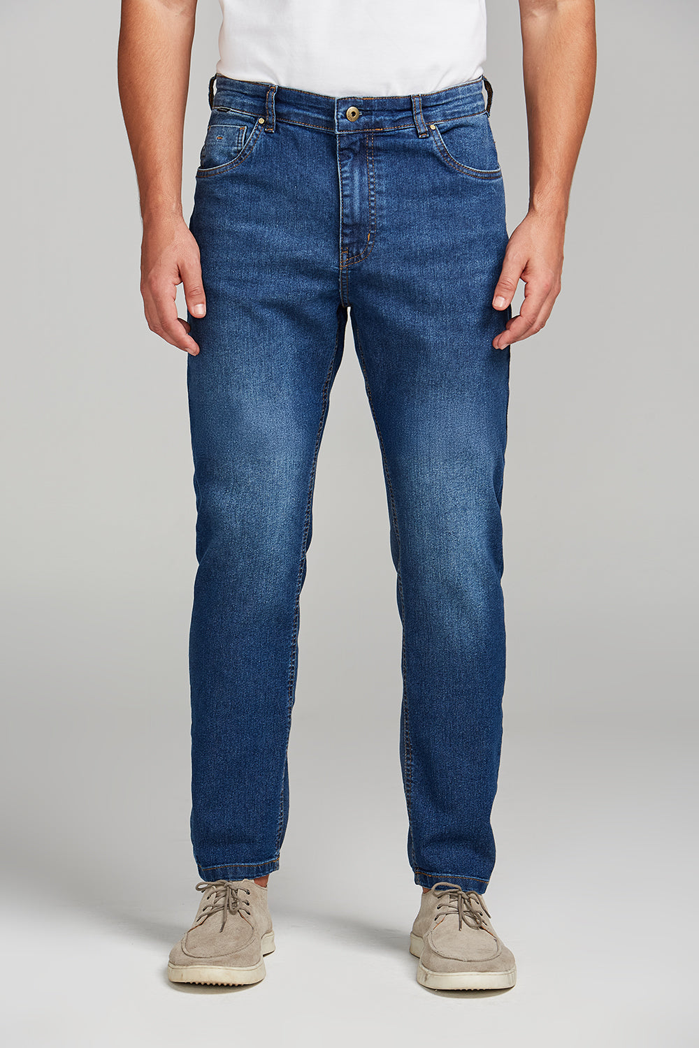 Calça Jeans Slim Fit - Azul – Highstil