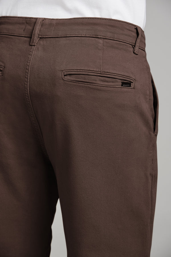 Calça Chino Comfort - Marrom