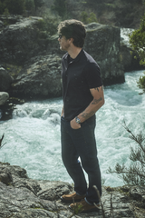 Calça Jeans Comfort - Preto