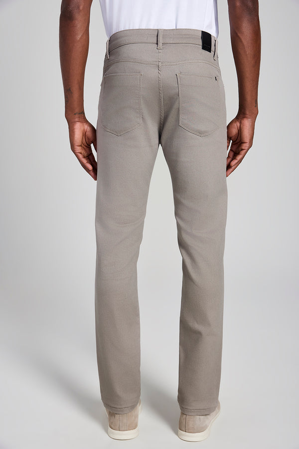 Calça Sarja Slim Fit - Cinza