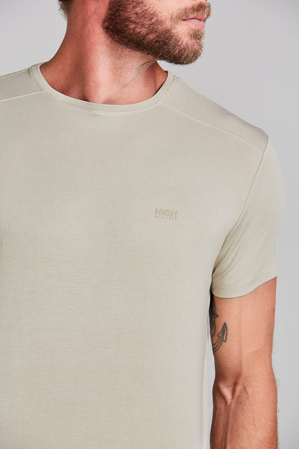 Camiseta Tecnocomfy Slim Fit - Khaki