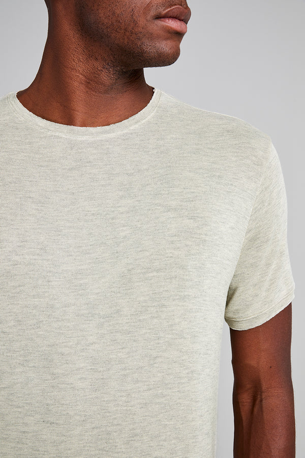 Camiseta Slim Fit - Bege