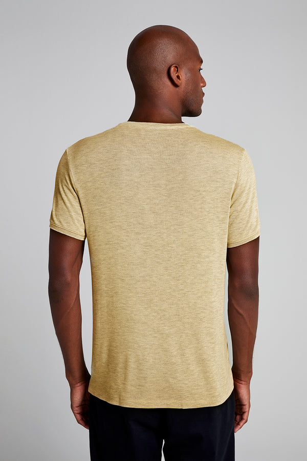 Camiseta Slim Fit - Khaki