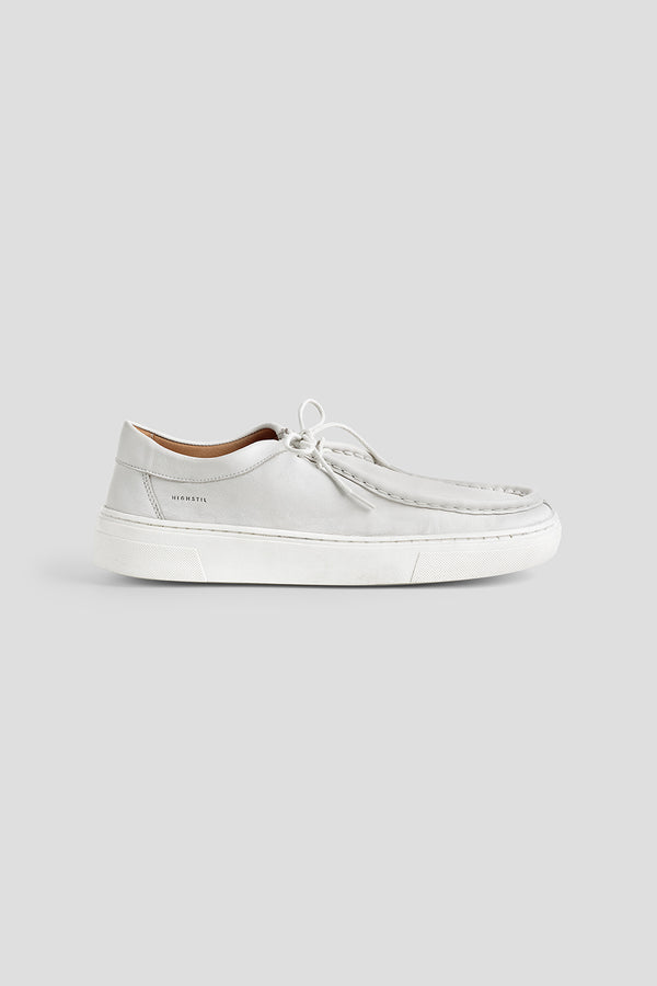 Sapato Mocassim Couro - Bege
