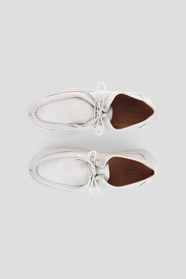 Sapato Mocassim Couro - Bege