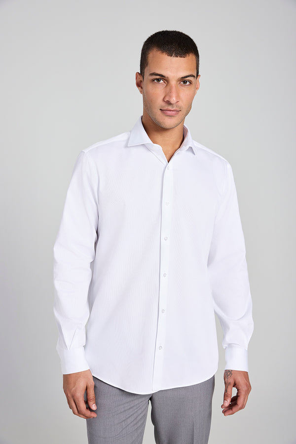 Camisa Social Slim Fit - Branco