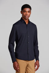 Camisa Tecnocomfy Slim Fit - Preto