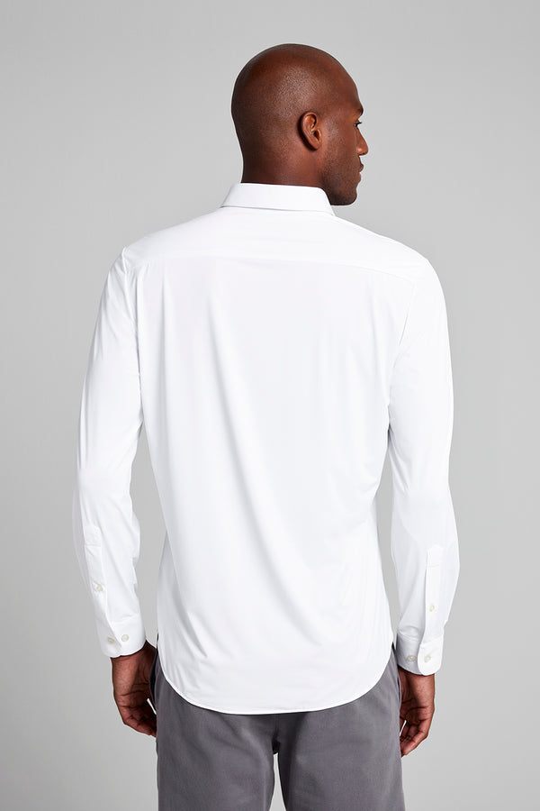 Camisa Tecnocomfy Slim Fit - Branco