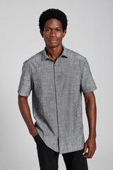 Camisa Manga Curta Comfort - Preto