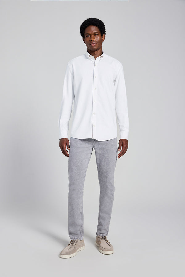 Camisa Lisa Comfort - Branco