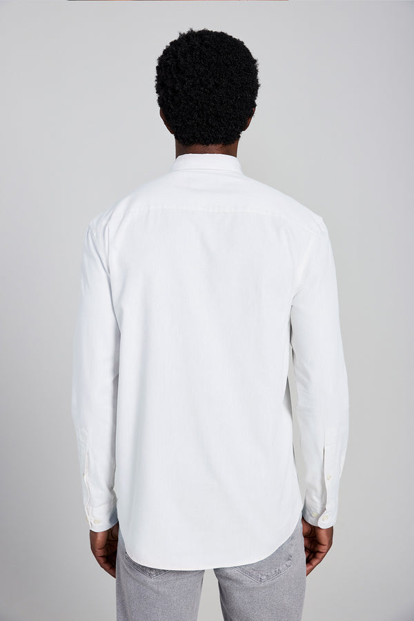 Camisa Lisa Comfort - Branco