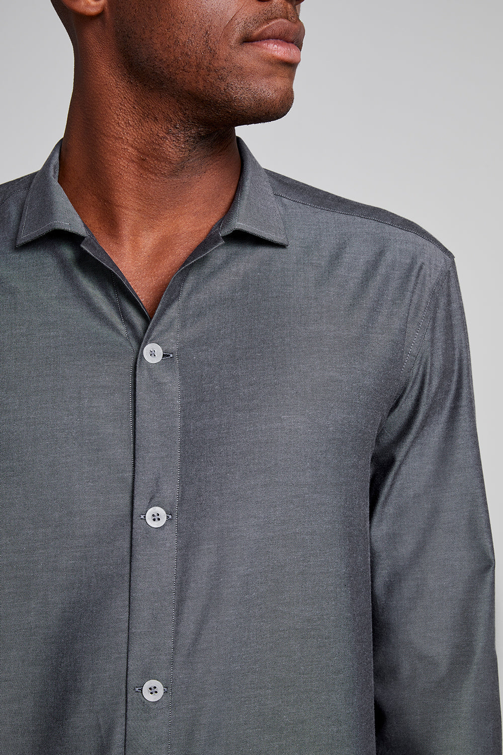 Camisa em Algodão Egípcio Lisa Comfort