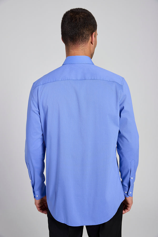 Camisa Social Slim Fit - Azul