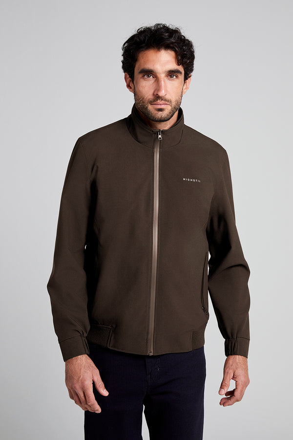 Jaqueta Nylon - Marrom