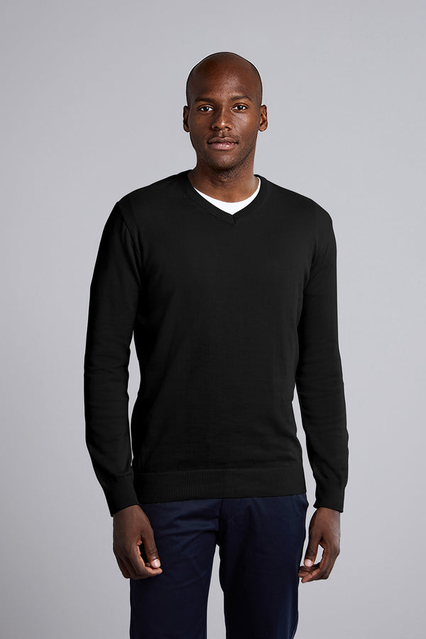 Tricot Gola V - Preto