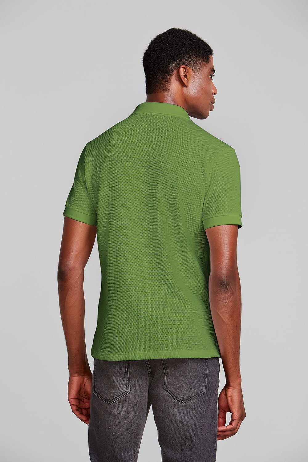 Camisa Polo Texturizada Slim Fit