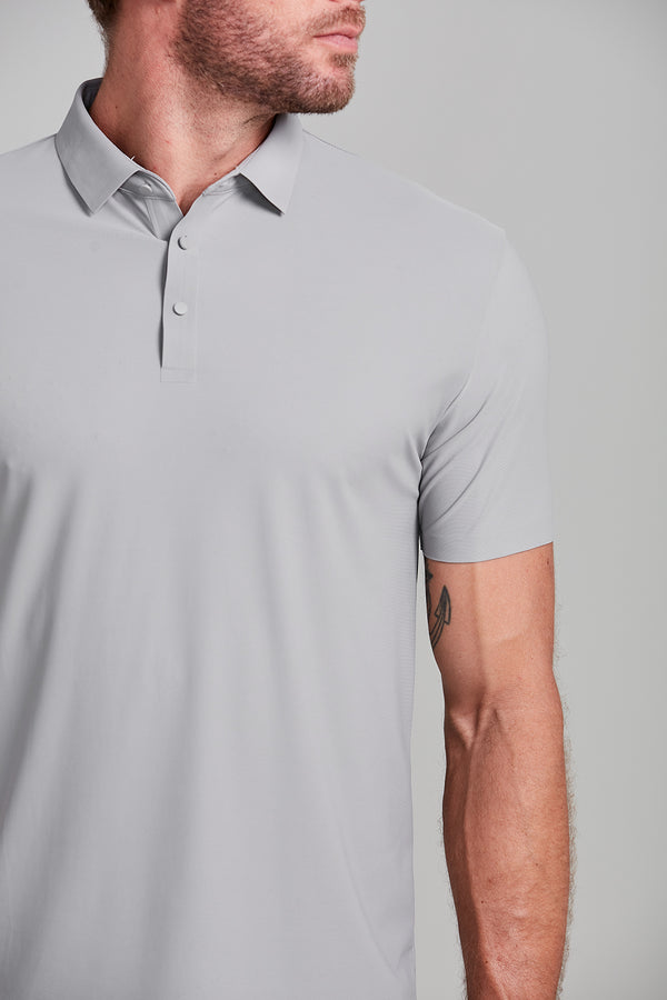 Camisa Polo Tecnocomfy - Cinza