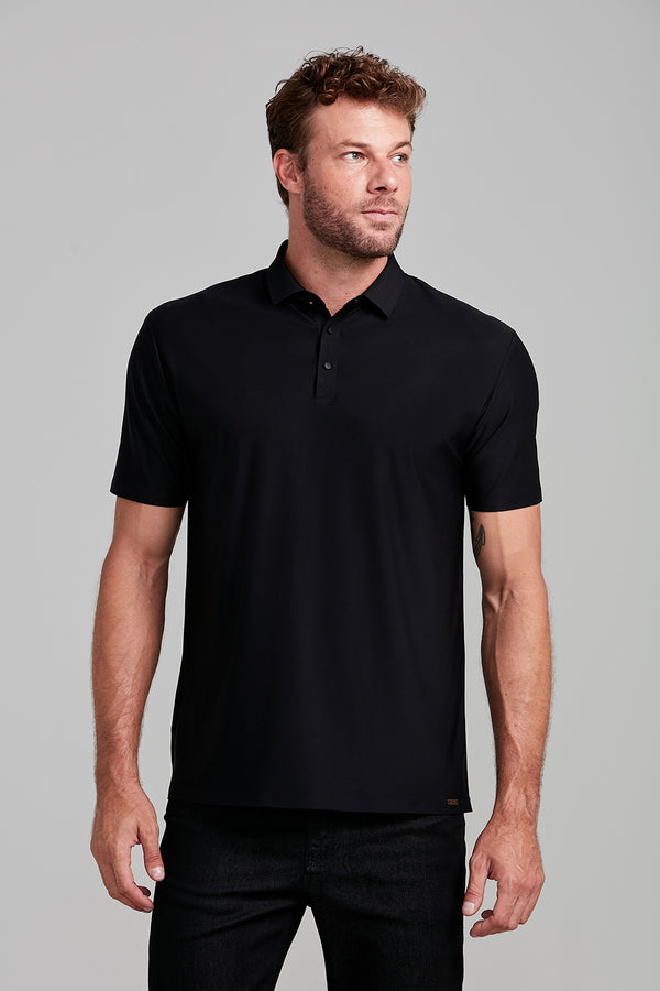Camisa Polo Tecnocomfy - Preto
