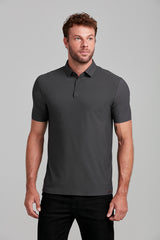 Camisa Polo Tecnocomfy - Cinza Grafite